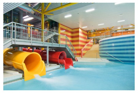 AŠ - dětský bazén - tobogány